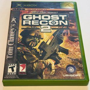 Tom Clancy's Ghost Recon 2 2011 Final Assault Xbox Complete in Box